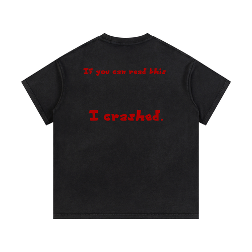 "If you can read this." Vintage Wash Cotton T-Shirt