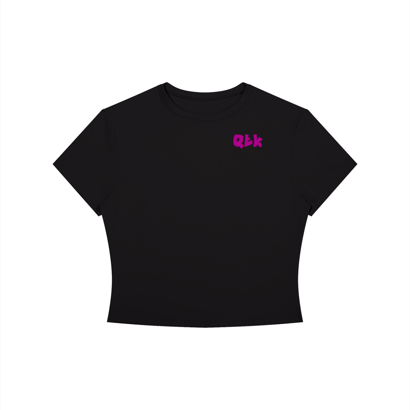"Dirt is my glitter." Women's Crewneck Crop T-Shirt