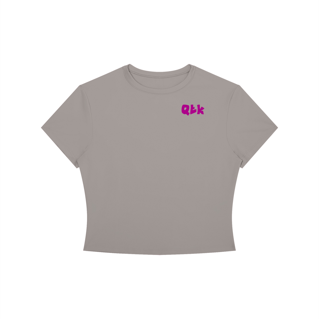 "Dirt is my glitter." Women's Crewneck Crop T-Shirt