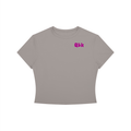 "Dirt is my glitter." Women's Crewneck Crop T-Shirt