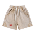 "Qtk" Snow Washed Kids' Shorts