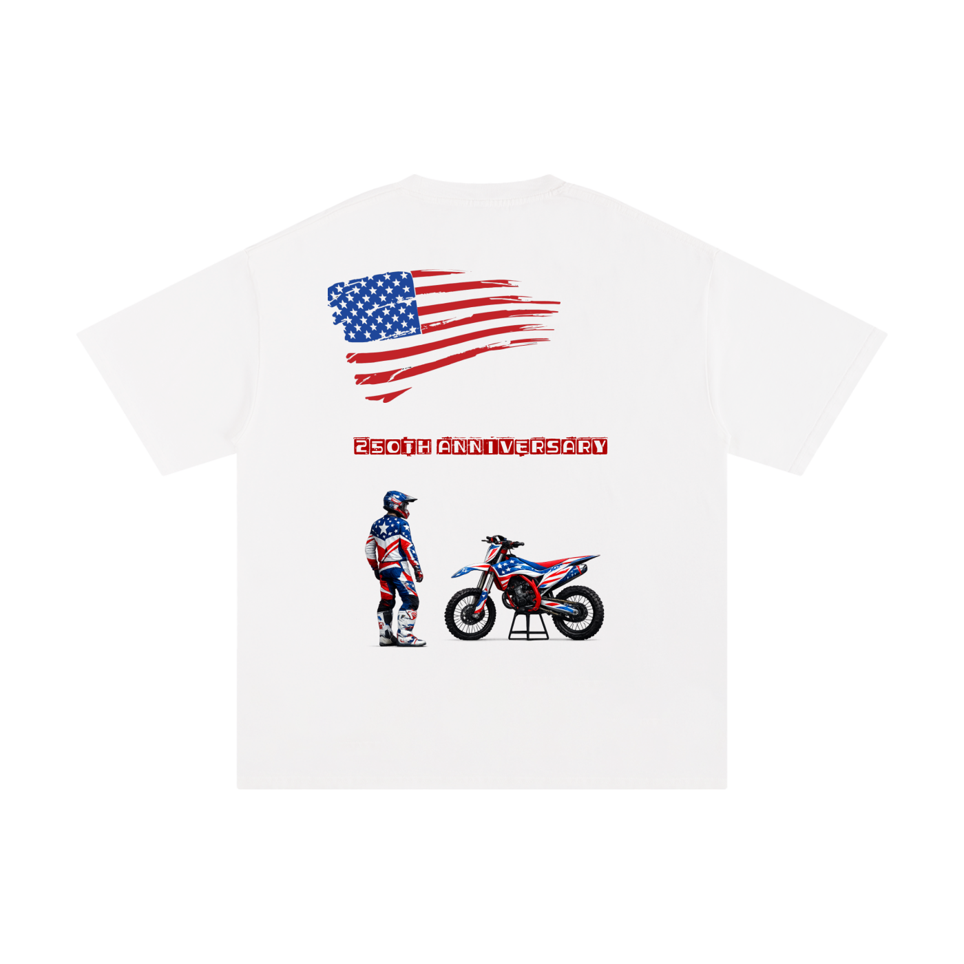 "250th Anniversary" Unisex Pure Cotton T-Shirt
