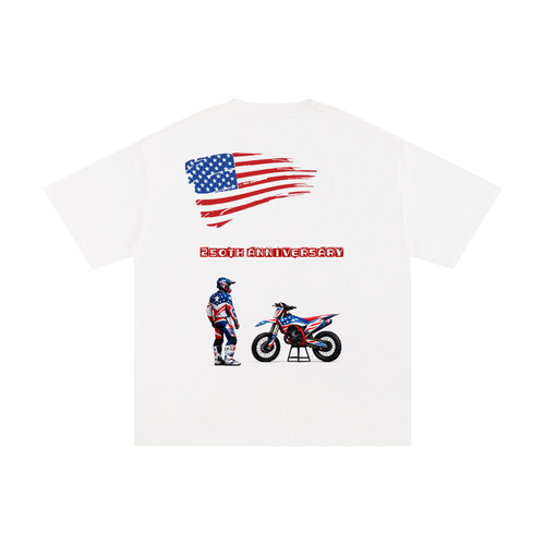 "250th Anniversary" Unisex Pure Cotton T-Shirt