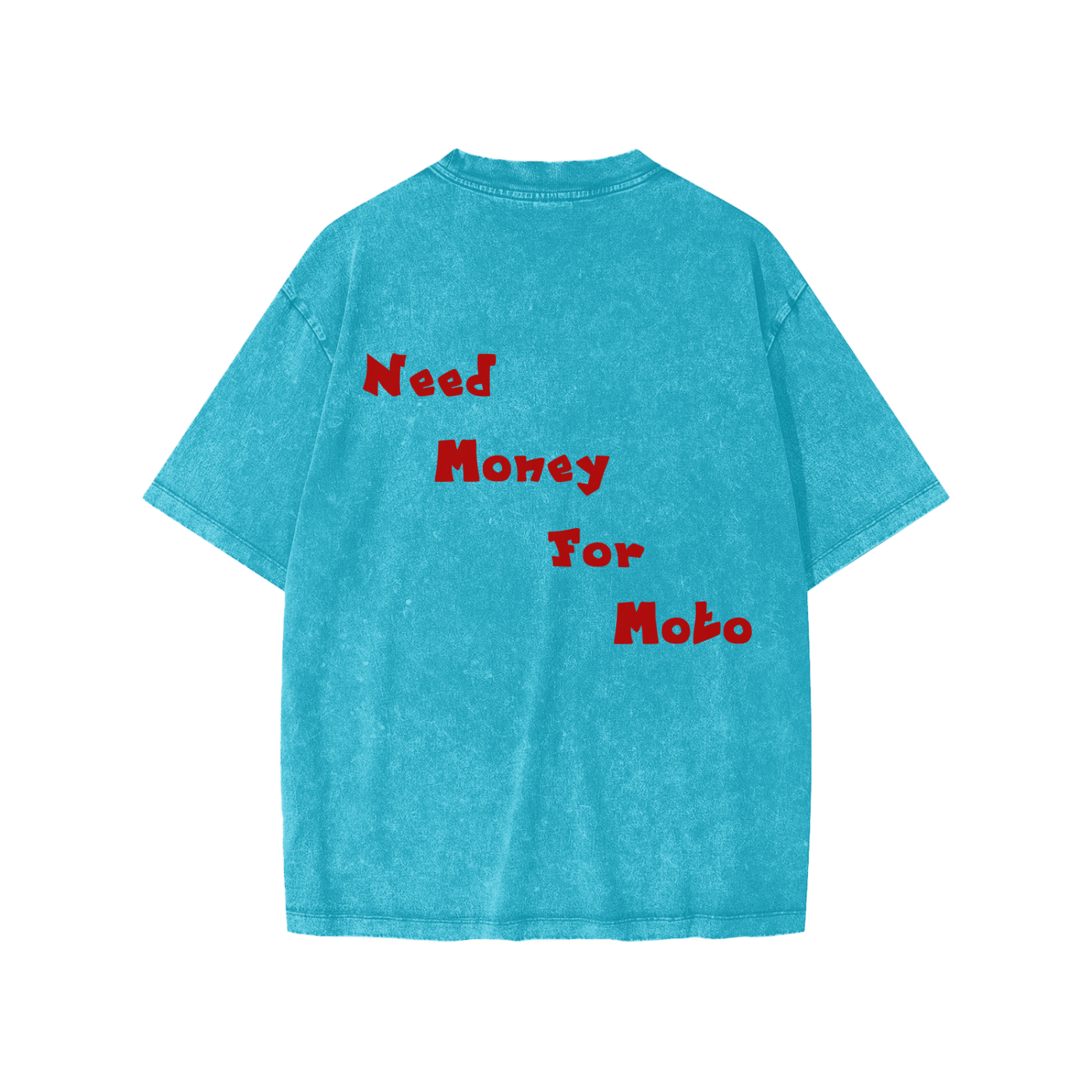 "Need money for moto" Snow Washed Kids' T-Shirt