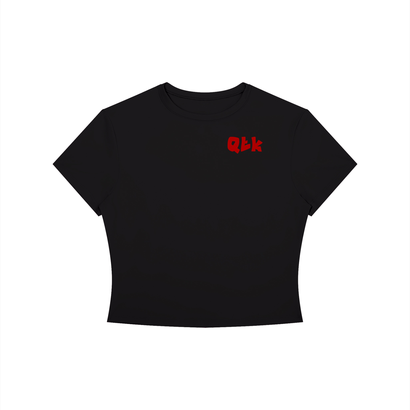 “Don’t die. Go faster.” Women's Crewneck Crop T-Shirt
