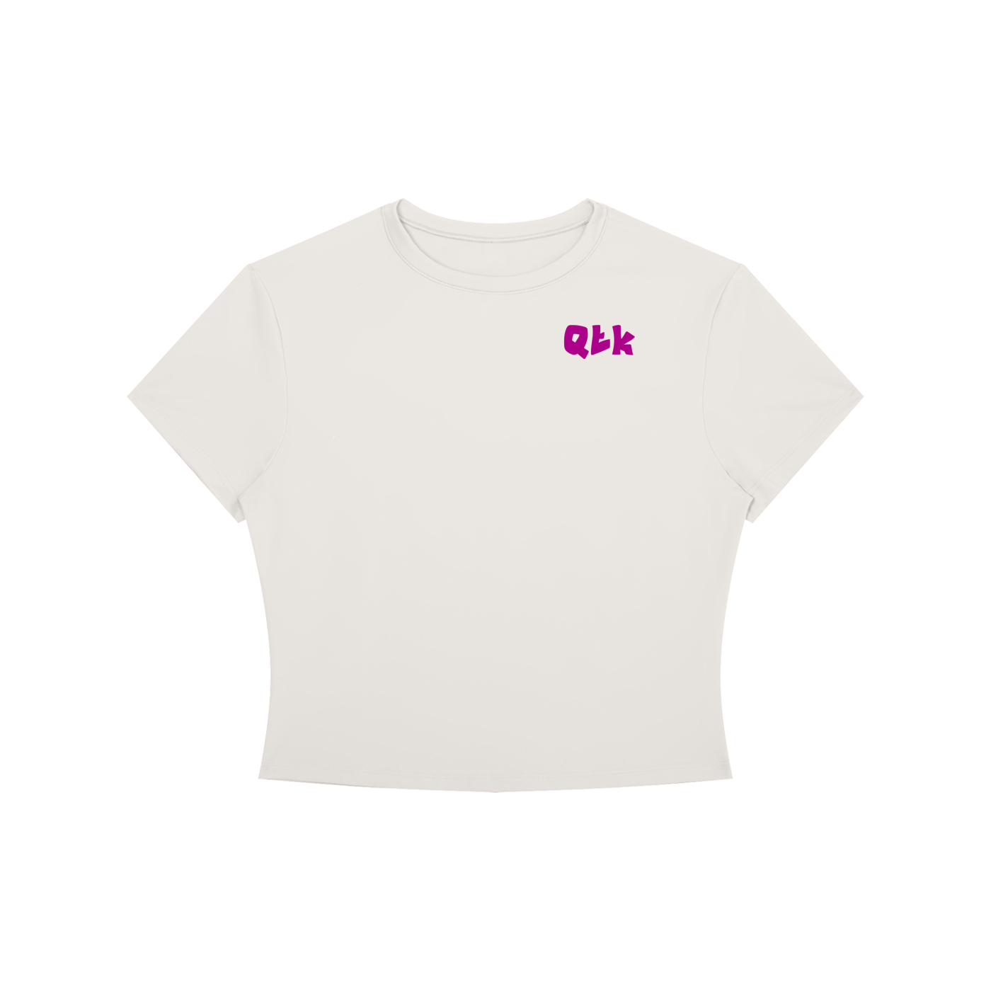 "Dirt is my glitter." Women's Crewneck Crop T-Shirt
